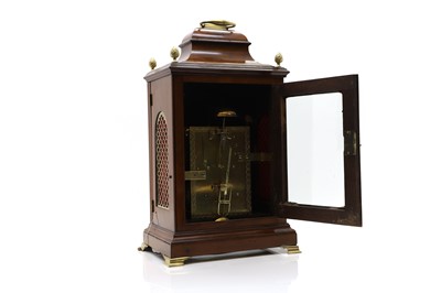 Lot 209 - A George III mahogany bracket clock