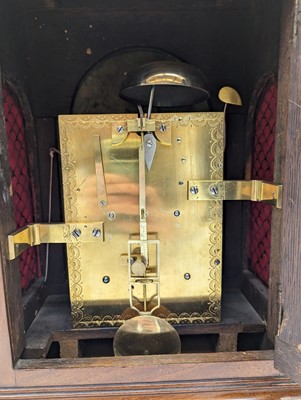 Lot 209 - A George III mahogany bracket clock