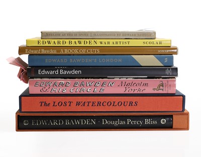 Lot 12 - A collection of books and catalogues relating to the work of Edward Bawden