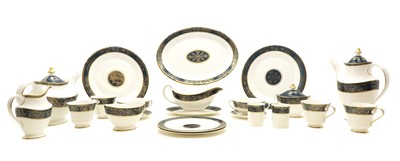 Lot 237 - A Royal Doulton Carlyle porcelain eight-setting tea and dinner service