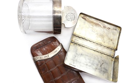 Lot 55 - A silver sandwich box