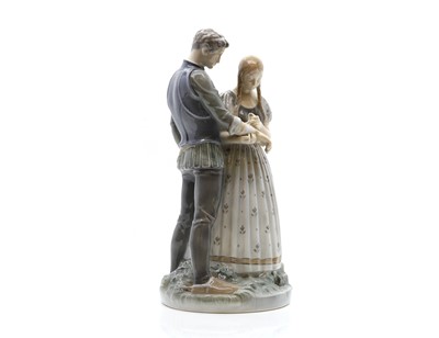 Lot 177 - A Royal Copenhagen porcelain group