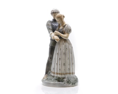 Lot 177 - A Royal Copenhagen porcelain group