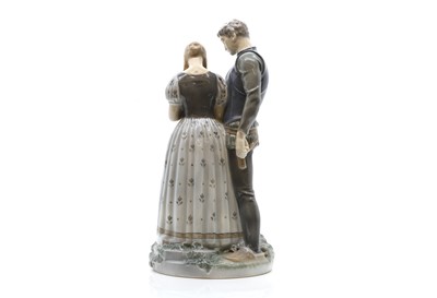 Lot 177 - A Royal Copenhagen porcelain group