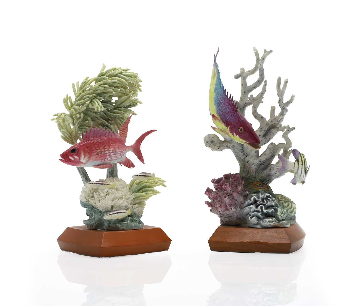 Lot 168 - Two Royal Worcester porcelain models