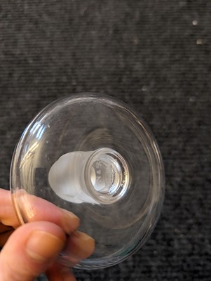 Lot 197 - A Lalique glass 'deux colombes' cendrier