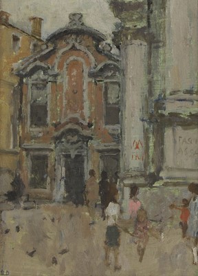 Lot 187 - Bernard Dunstan RA (1920-2017)
