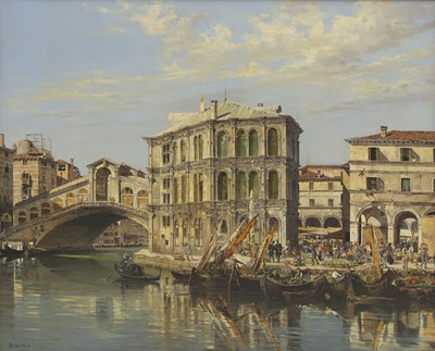 Lot 210 - Antonietta Brandeis (Czech-Italian, 1849-1926)