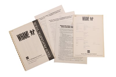 Lot 6 - 'Wham! Club Fantastic Tour'