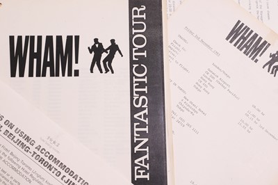 Lot 6 - 'Wham! Club Fantastic Tour'