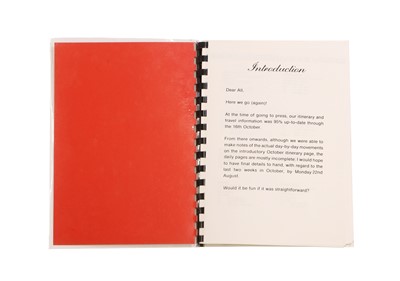 Lot 30 - 'Faith, George Michael World Tour: 1988'