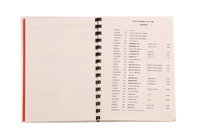 Lot 30 - 'Faith, George Michael World Tour: 1988'