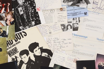 Lot 3 - Forty-nine photographs of Wham! and George Michael