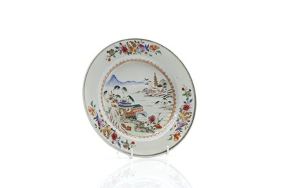 Lot 71 - A Chinese Export plate