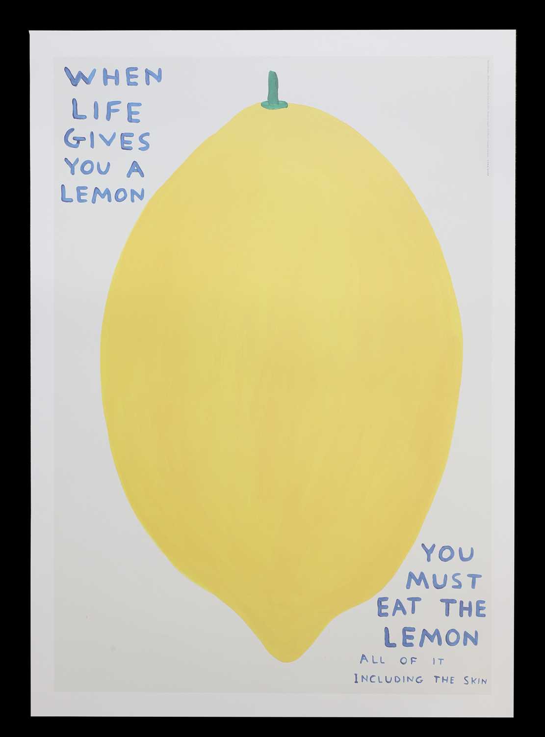 Lot 262 - David Shrigley (b.1968)
