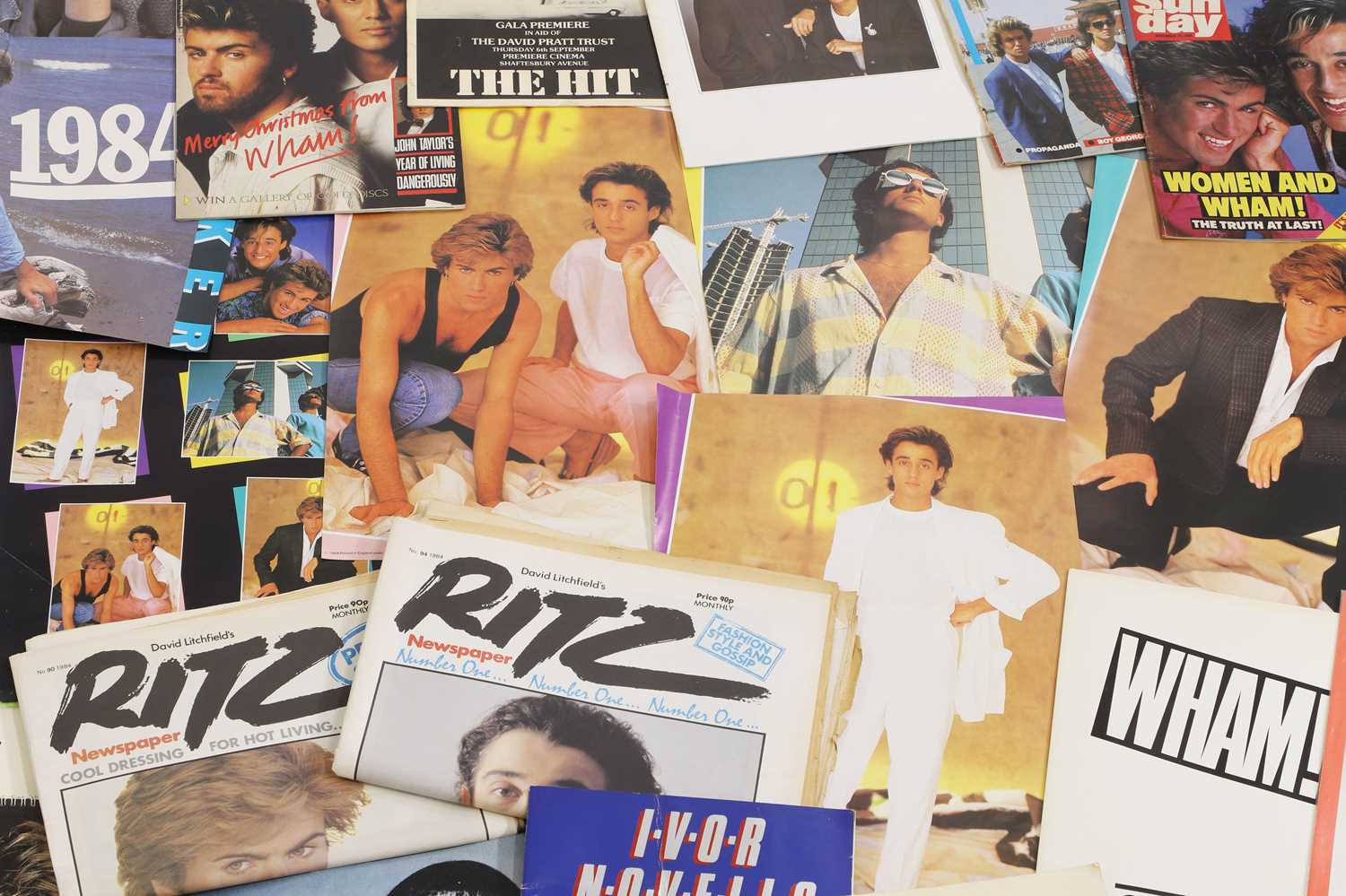 Lot 7 - Wham! and other pop music memorabilia