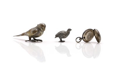 Lot 38 - A silver-plated pepperette