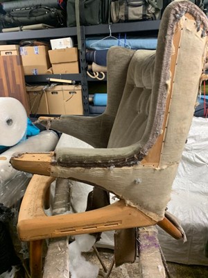 Lot 253 - A Danish 'PP-19' or 'Papa Bear' armchair