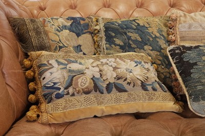 Lot 127 - A collection of ten tapestry cushions
