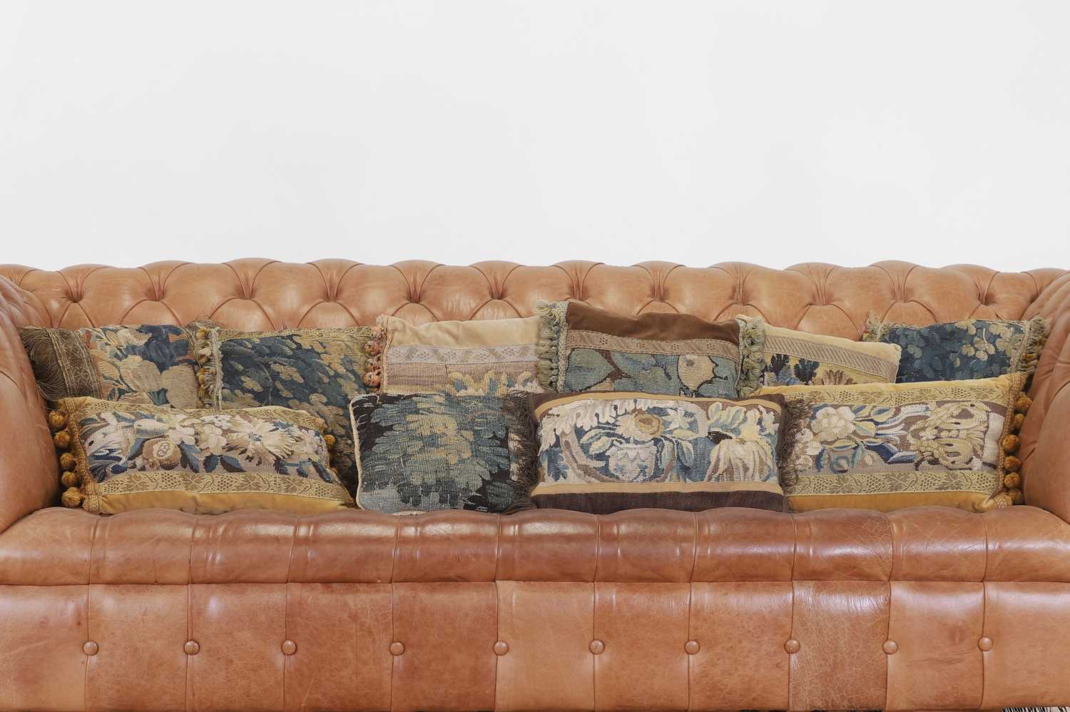 Lot 127 - A collection of ten tapestry cushions