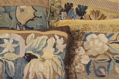 Lot 127 - A collection of ten tapestry cushions