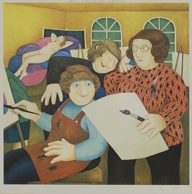 Lot 32 - Beryl Cook (1926-2008)