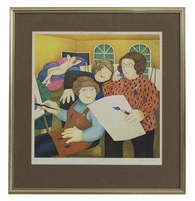 Lot 32 - Beryl Cook (1926-2008)