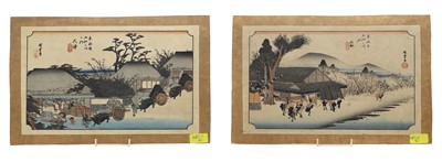 Lot 81 - Two Japanese woodblock prints