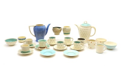 Lot 233 - A Susie Cooper porcelain coffee service