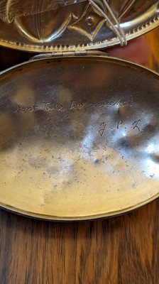 Lot 26 - An Austrian silver bonbonnière