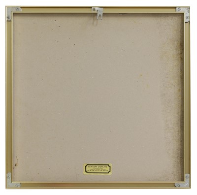 Lot 14 - A framed and mounted presentation CD