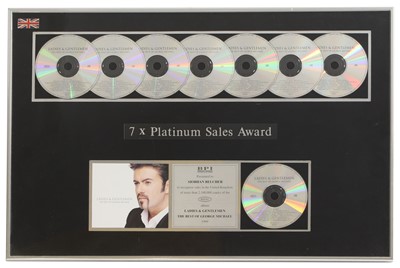 Lot 20 - 7-platinum sales award