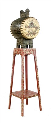 Lot 80A - A Chinese drum