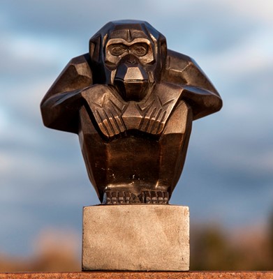 Lot 148 - Art Deco Monkey