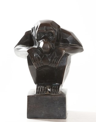 Lot 148 - Art Deco Monkey