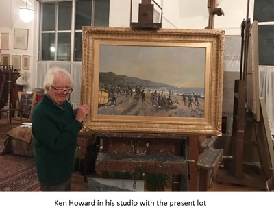 Lot 343 - Ken Howard RA (1932-2022)