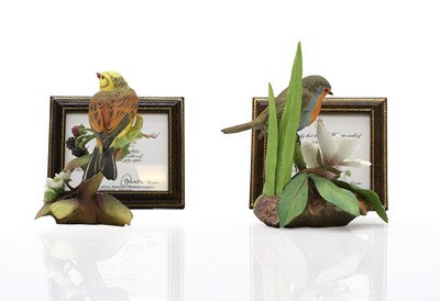 Lot 172 - Two Royal Worcester porcelain models