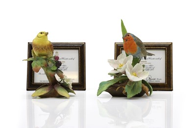 Lot 172 - Two Royal Worcester porcelain models