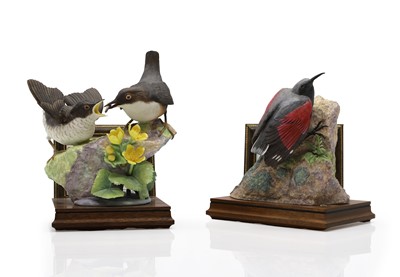Lot 173 - Two Royal Worcester porcelain models