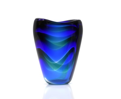 Lot 192 - A Leerdram 'Unica' glass vase