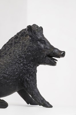Lot 237 - A bronze model of the 'Porcellino' or Uffizi Boar