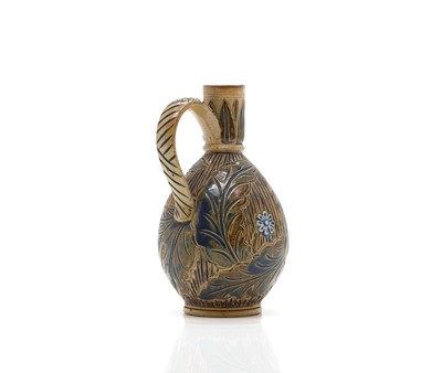 Lot 138 - A Doulton Lambeth stoneware ewer