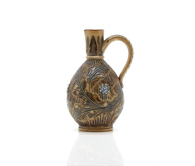 Lot 138 - A Doulton Lambeth stoneware ewer