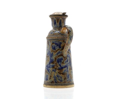 Lot 140 - A Doulton Lambeth stoneware ewer