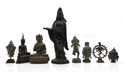 Lot 85 - A collection of Chinese, Tibetan and Thai deities