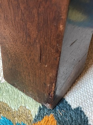 Lot 157 - A George I and later walnut chest of drawers
