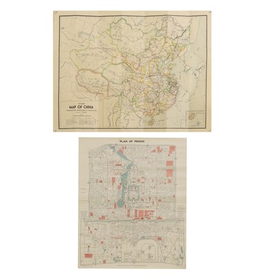 Lot 225 - China - two maps