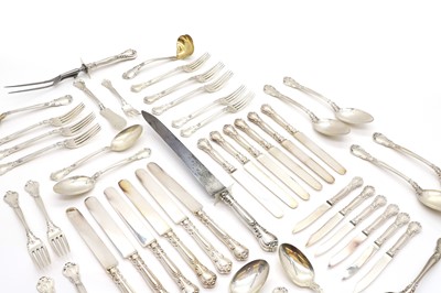 Lot 29 - A Gorham Sterling silver 'Chantilly' pattern flatware service