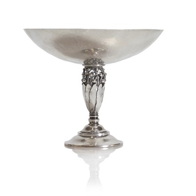 Lot 224 - A Danish Georg Jensen silver tazza