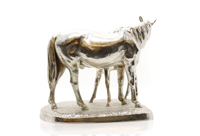 Lot 219 - A Soviet Kasli foundry steel sculpture